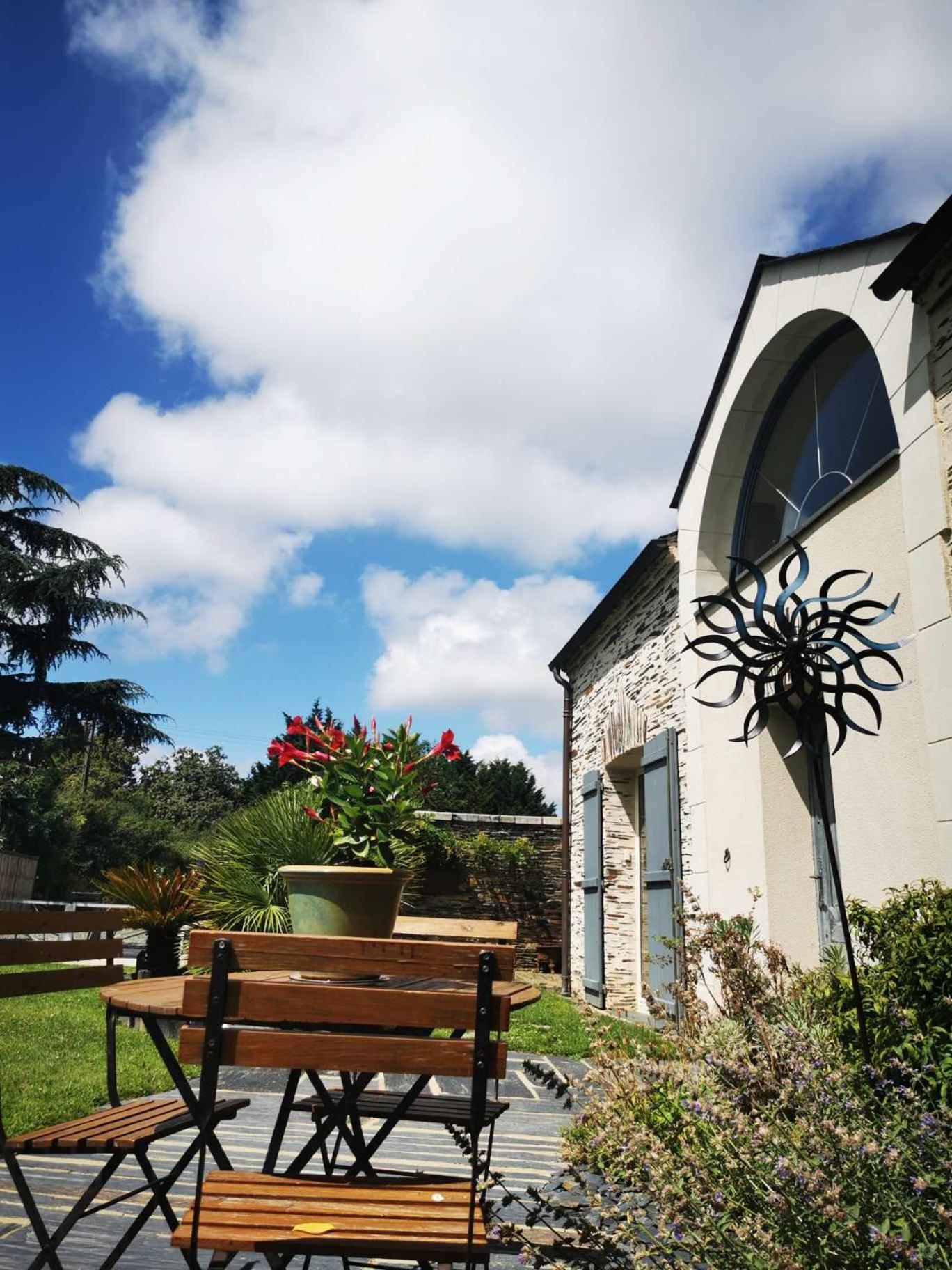 Gite Belle Fontaine Hotel Angrie Exterior photo